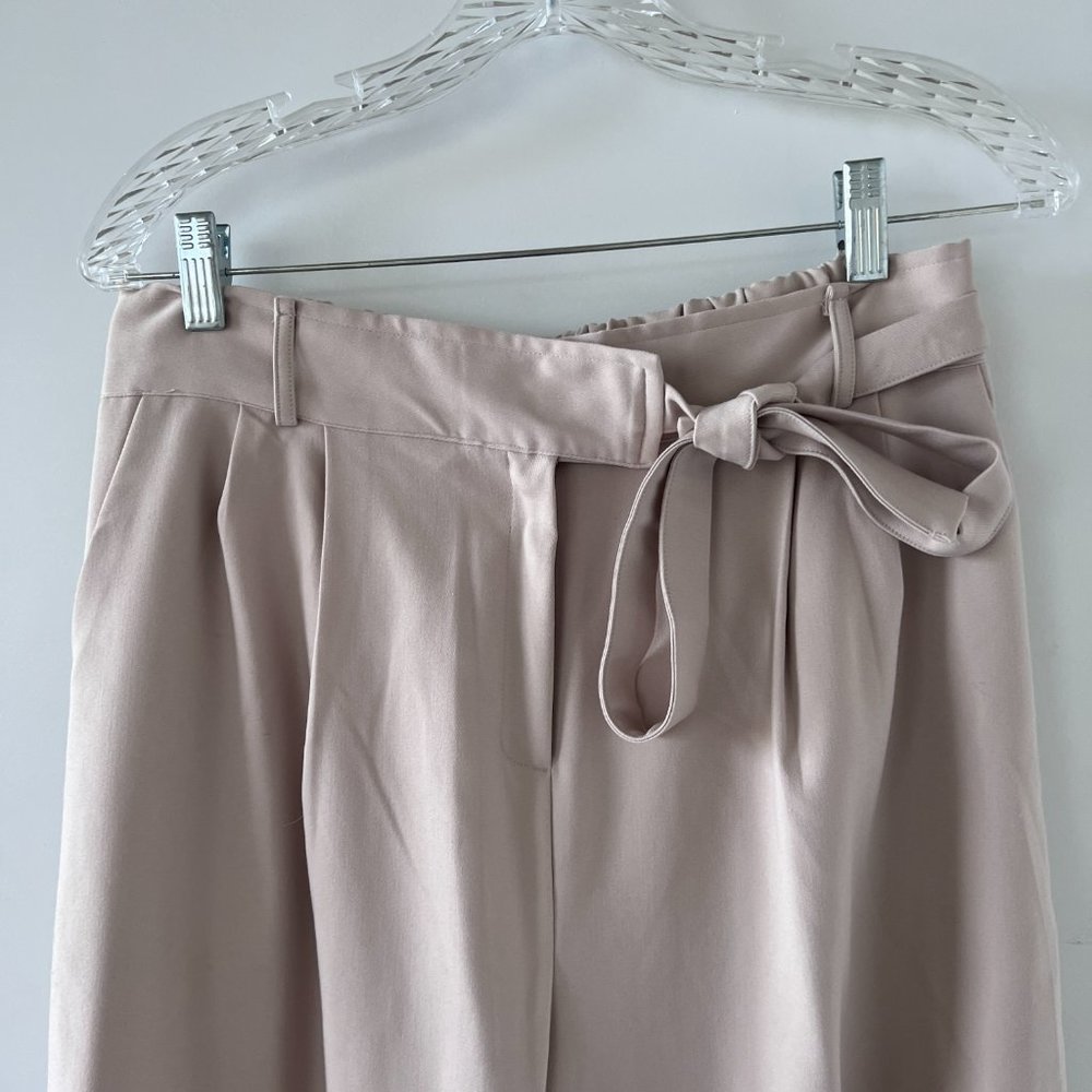 Women's Billie the Label Louisa Wide Leg Tie Front Pant - Picture 3 of 7